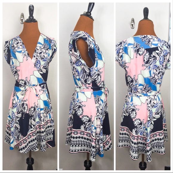 Yumi Kim Dresses & Skirts - YumiKim wrap dress, silk, printed, floral